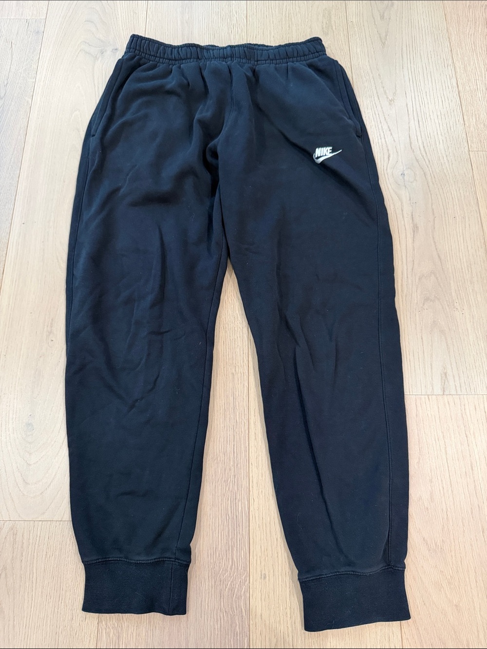 Nike Mens Black Fleece Jogger Pants Size Medium
